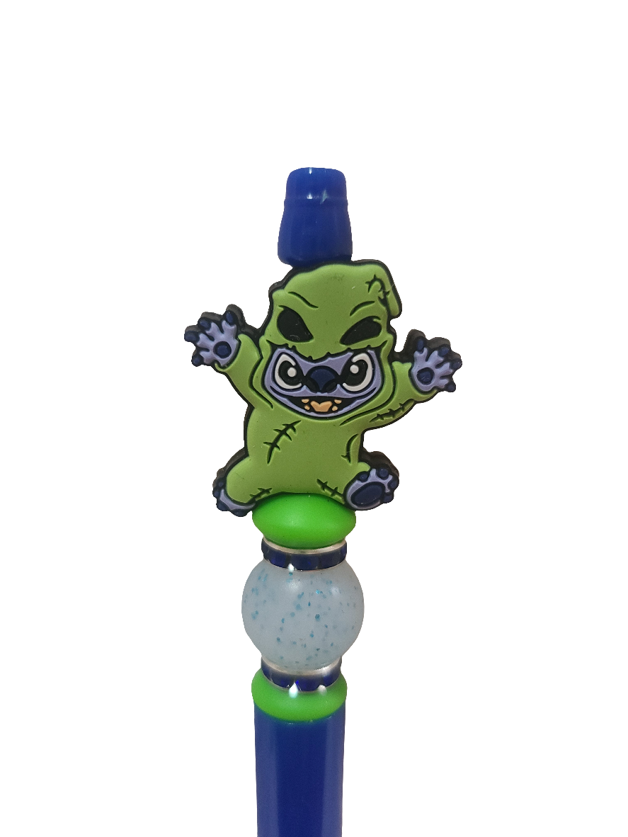 Oogie Boogie Stitch Beaded Pen