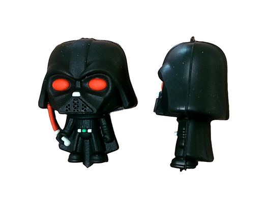 3D Darth Vader Silicone Focal Bead