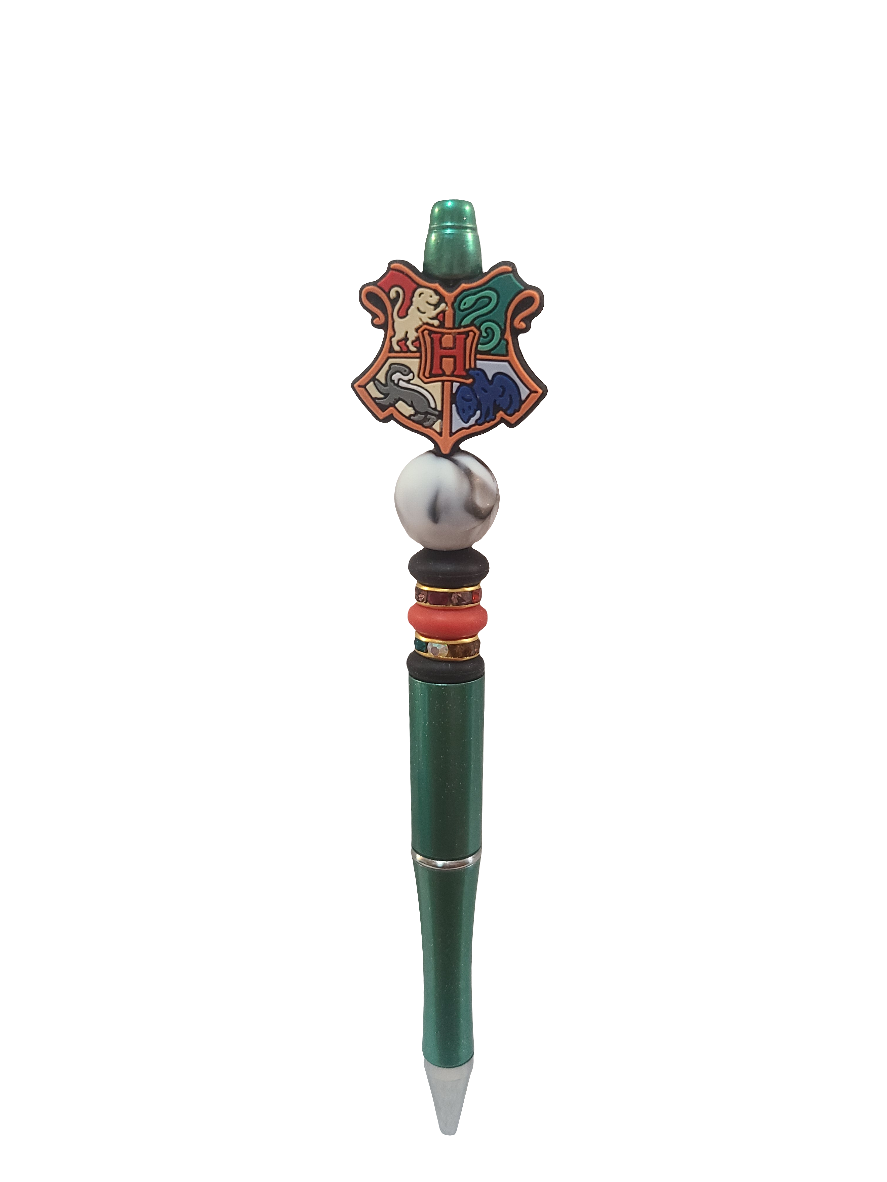 Wizard House Shield Beaded Pen