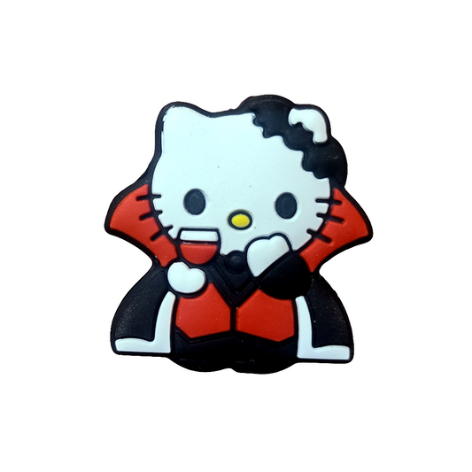 Vampire HK Kitty Silicone Focal Bead