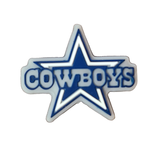 Cowboys Silicone Focal Bead