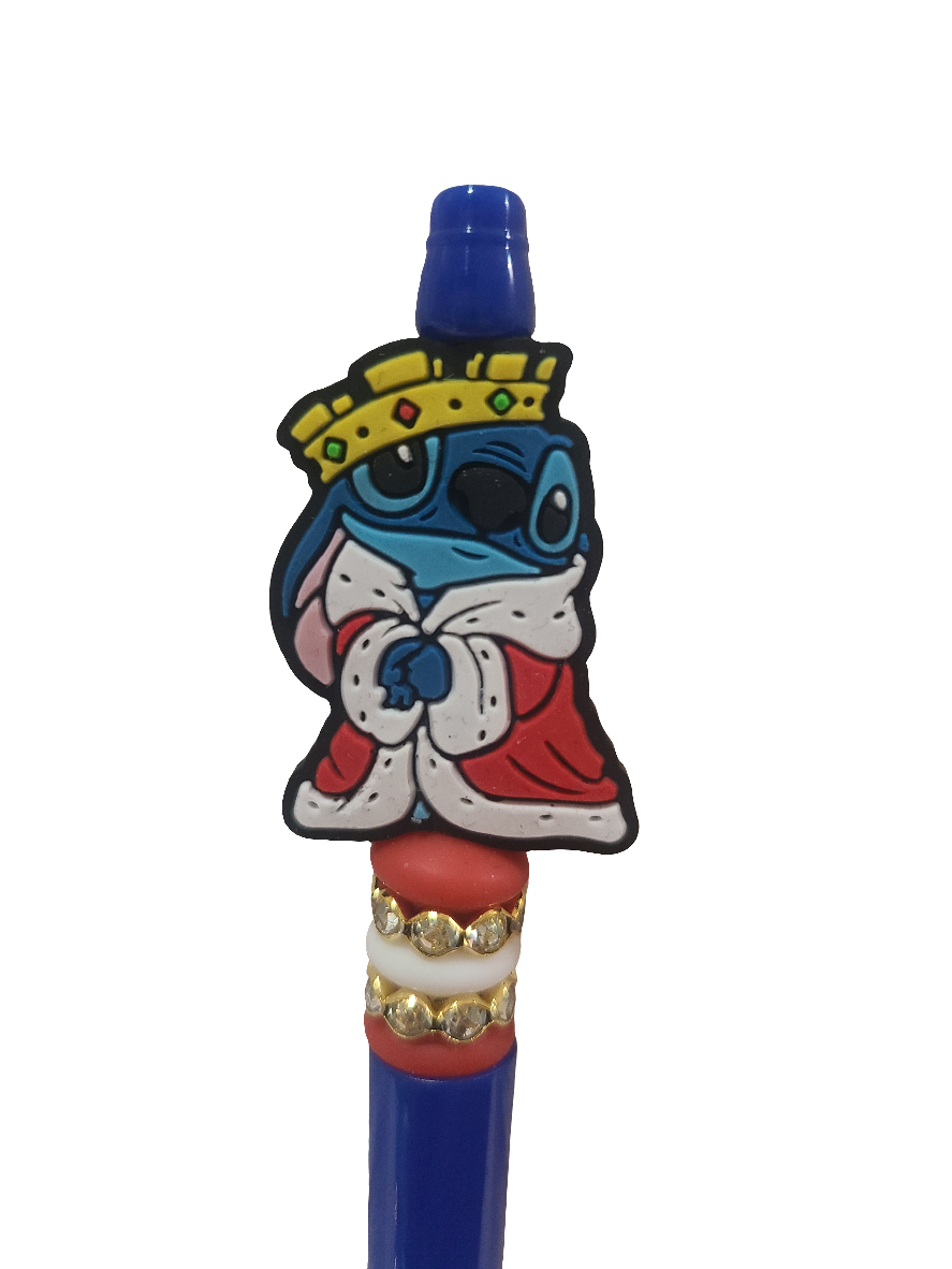 King Stitch Beaded Pen