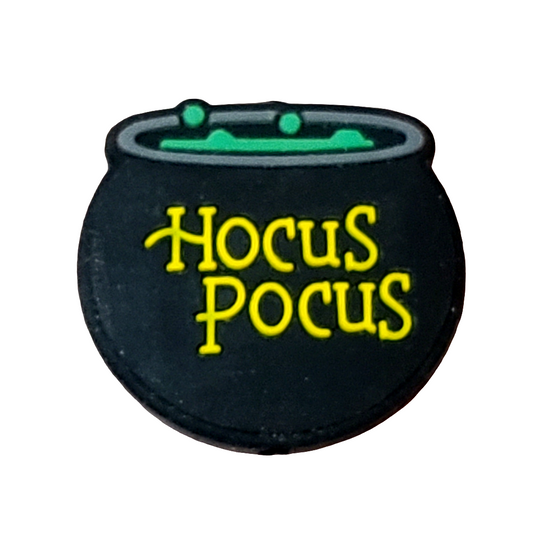 Hocus Pocus Halloween Cauldron Silicone Focal Bead