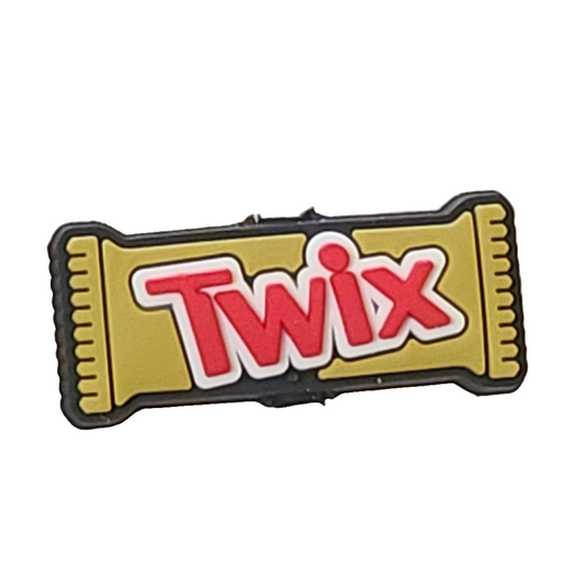 Twix Candy Silicone Focal Bead