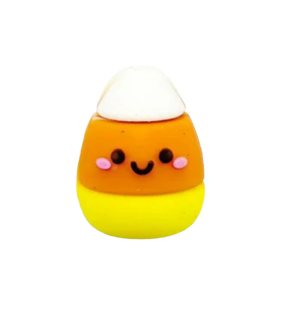 3D Cany Corn Silicone Focal Bead