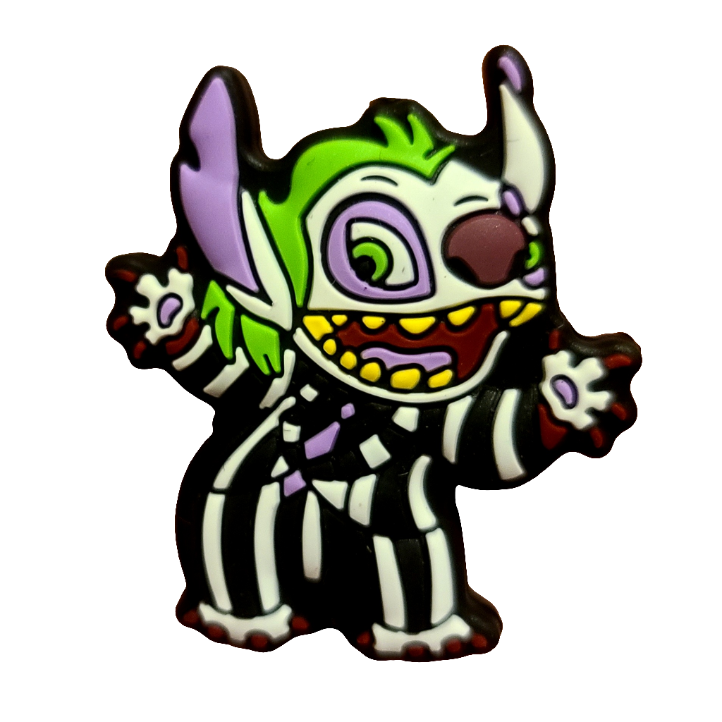 Stitch as Joker Silicone Focal Bead