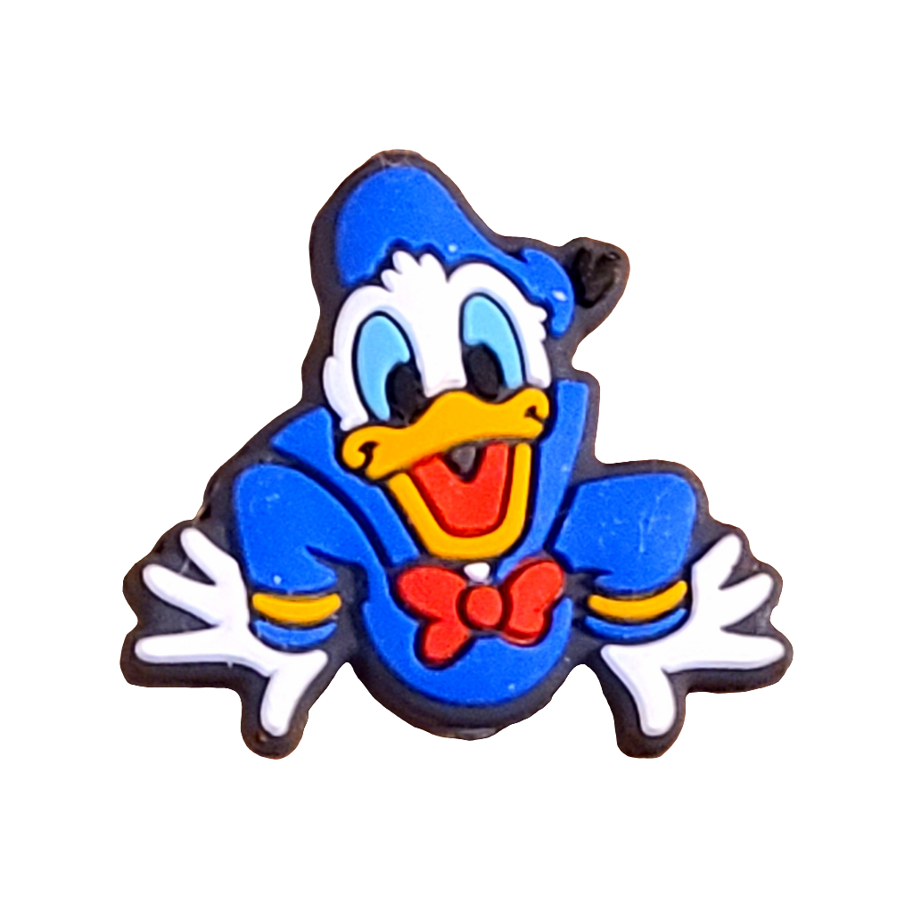 Donald Duck Silicone Focal Bead