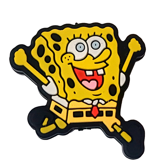 Sponge Bob Silicone Focal Bead