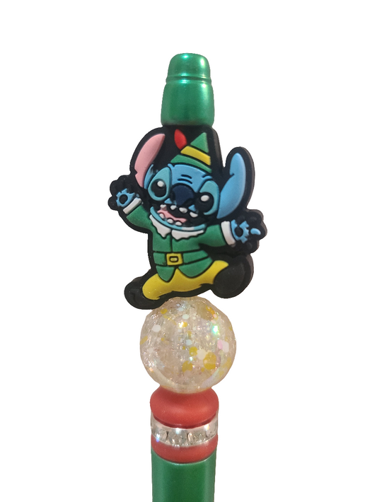 Dancing Elf Stitch Beaded Pen