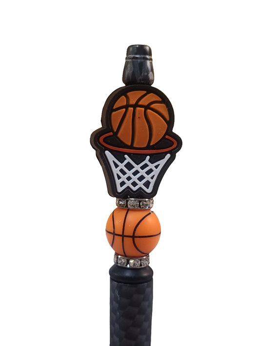 Basketball Beaded Pen