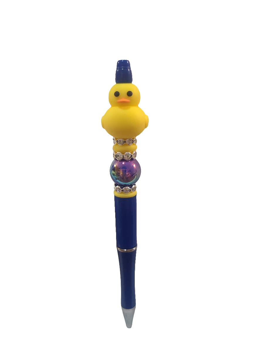 3D Duck Beaded Pen