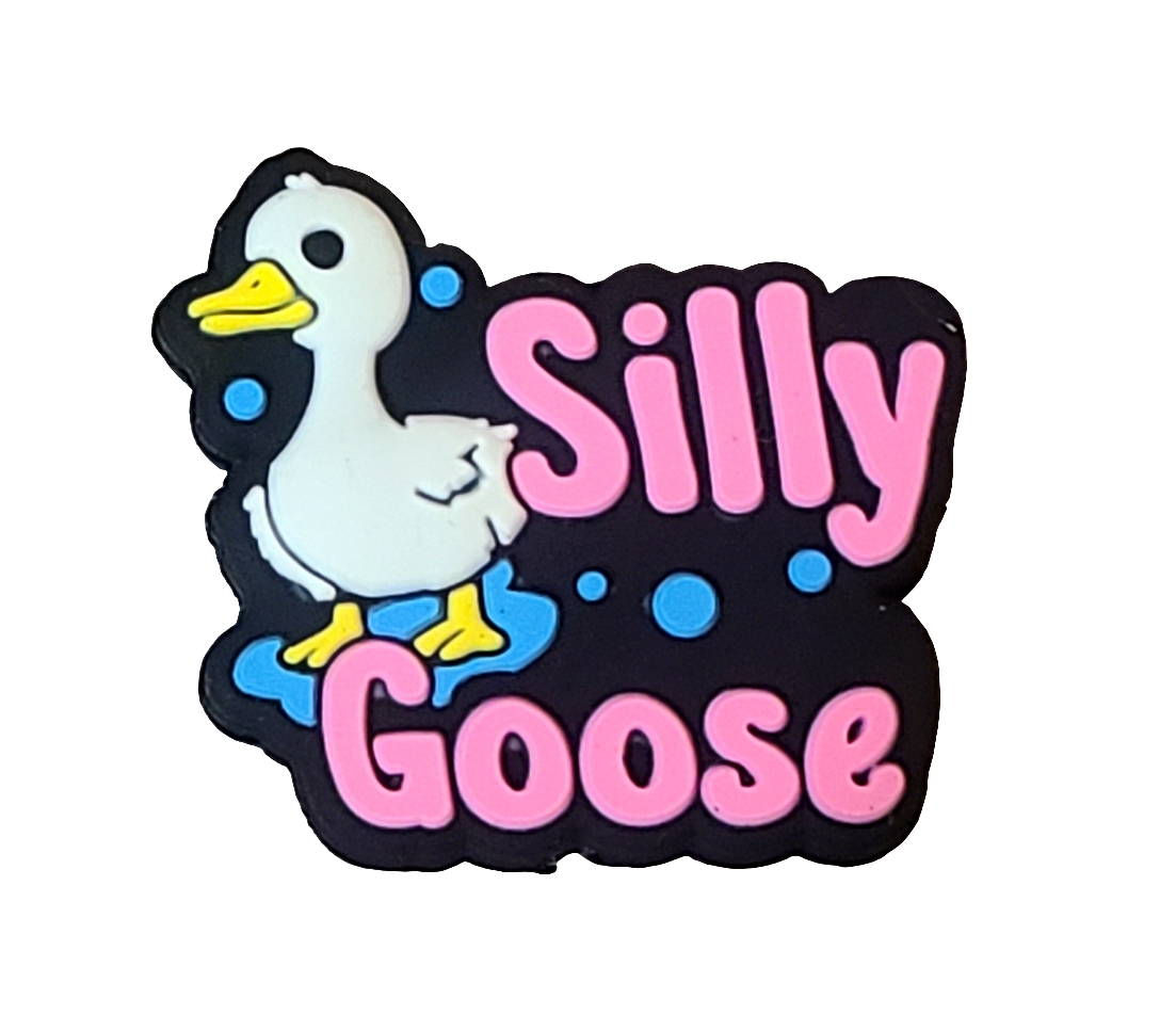 Silly Goose Silicone Focal Bead