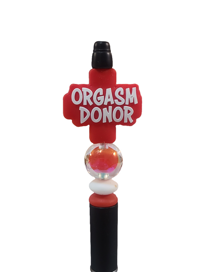 Orgasm Donor Beaded Pen