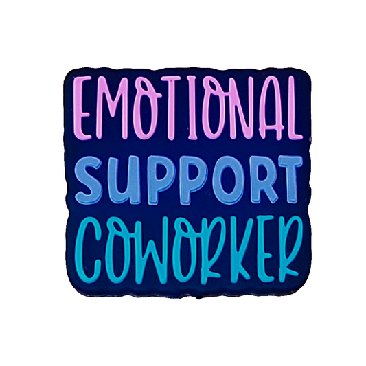 Emotional Support Coworker Silicone Focal Bead