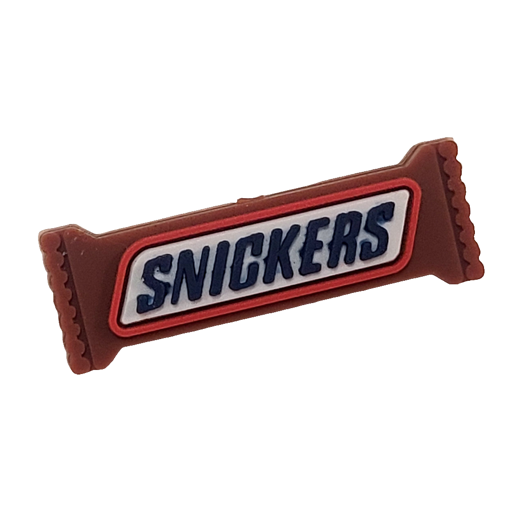 Snickers Candy Silicone Focal Bead