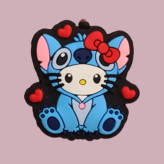 HK Kitty in Stitch Costume Focal Bead