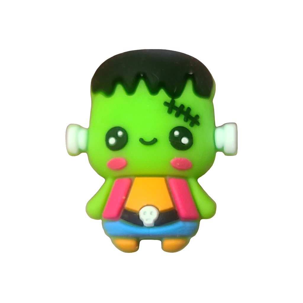 3D Frankenstein Silicone Focal Bead