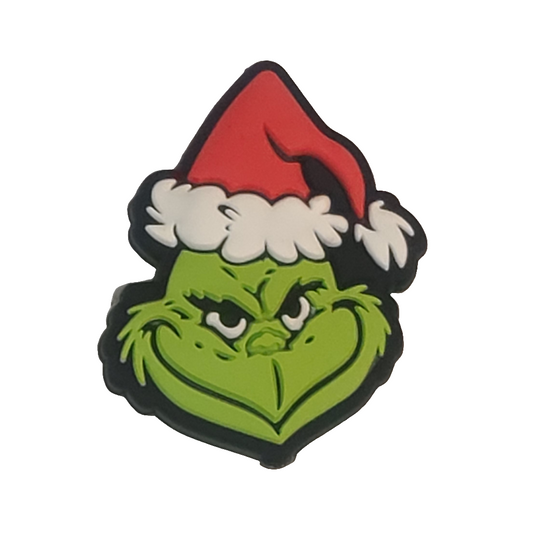 Christmas Grinch Silicone Focal Bead