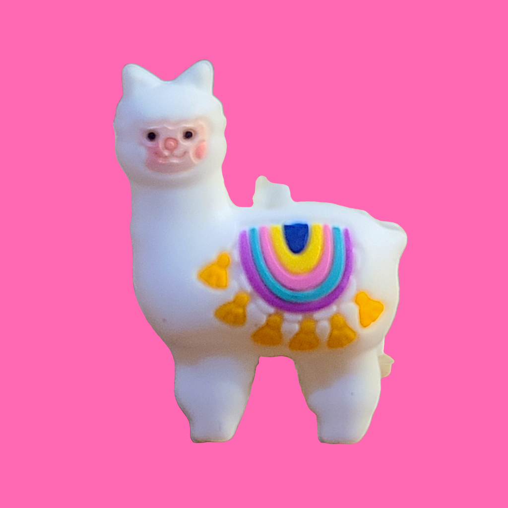 3D Llama / Alpaca Silicone Focal Bead