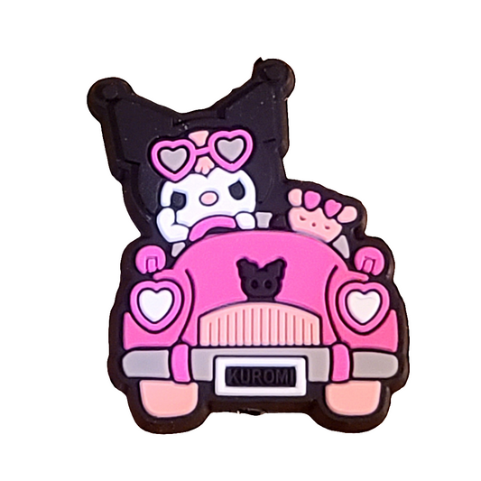 Kuromi Car Silicone Focal Bead