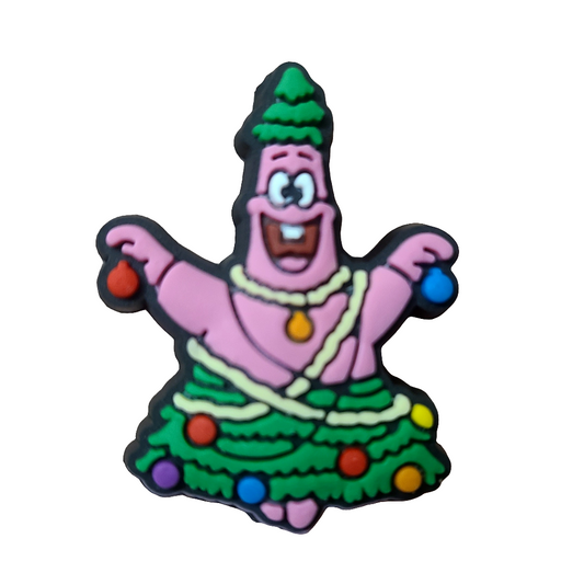 Christmas Patrick Silicone Focal Bead