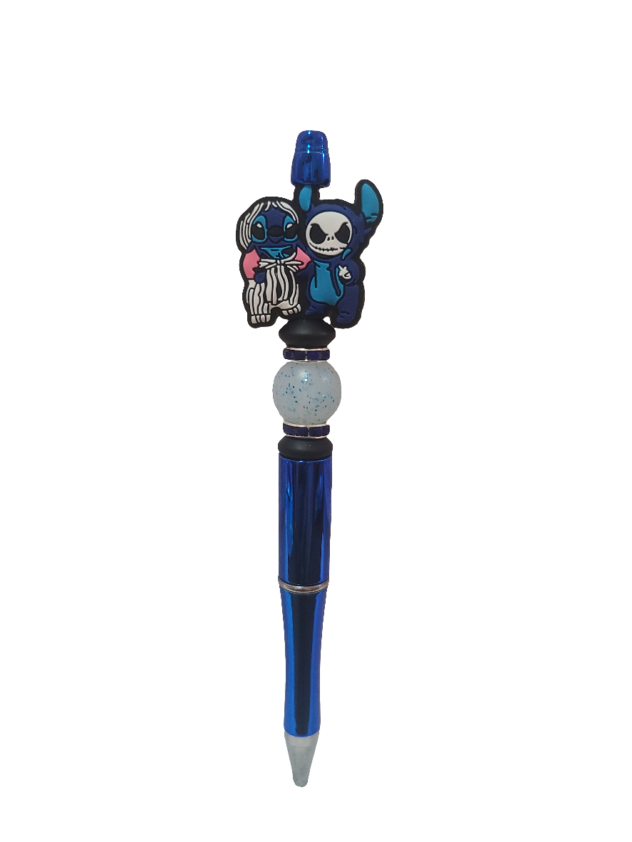 Stitch And Jack Beaded Pen