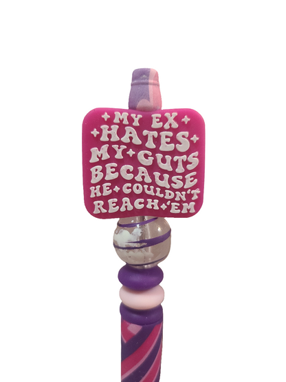 My Ex Hates My Guts Beaded Pen