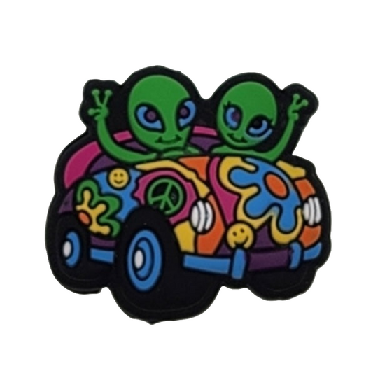 Aliens In Car Focal Bead