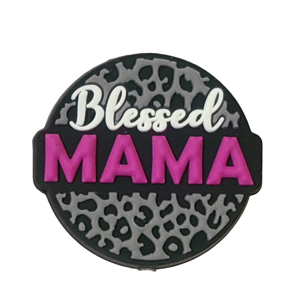 Blessed Mama Silicone Focal Bead