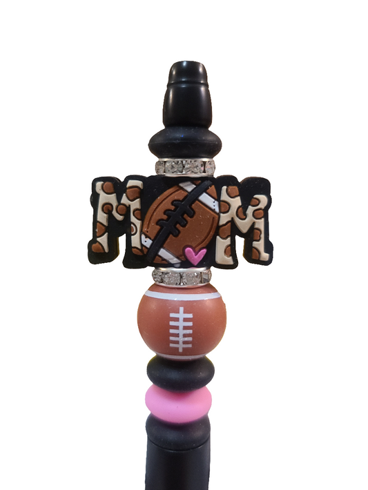 Football Mom Beaded Pen