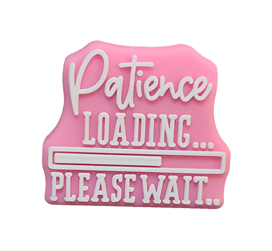 Patience Loading Silicone Focal Bead