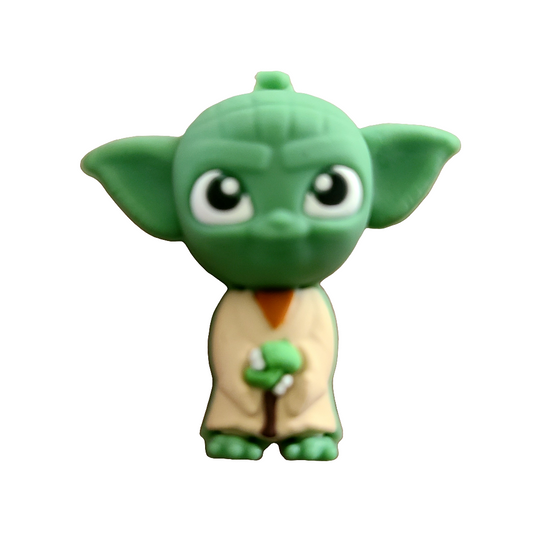 3D Yoda Silicone Focal Bead 2