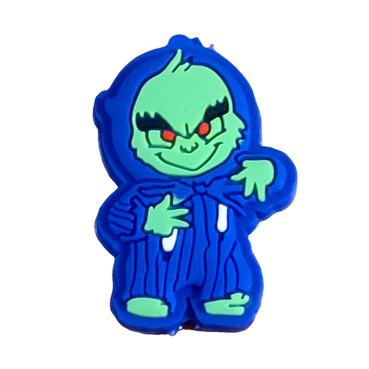 Baby Grinch Silicone Focal Bead