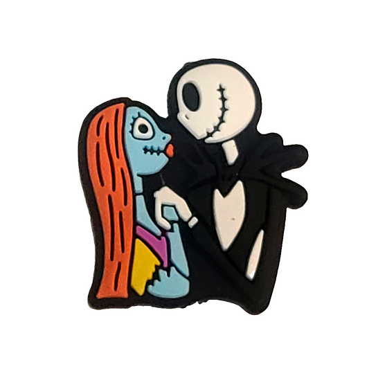 NBC Jack & Sally Silicone Focal Bead