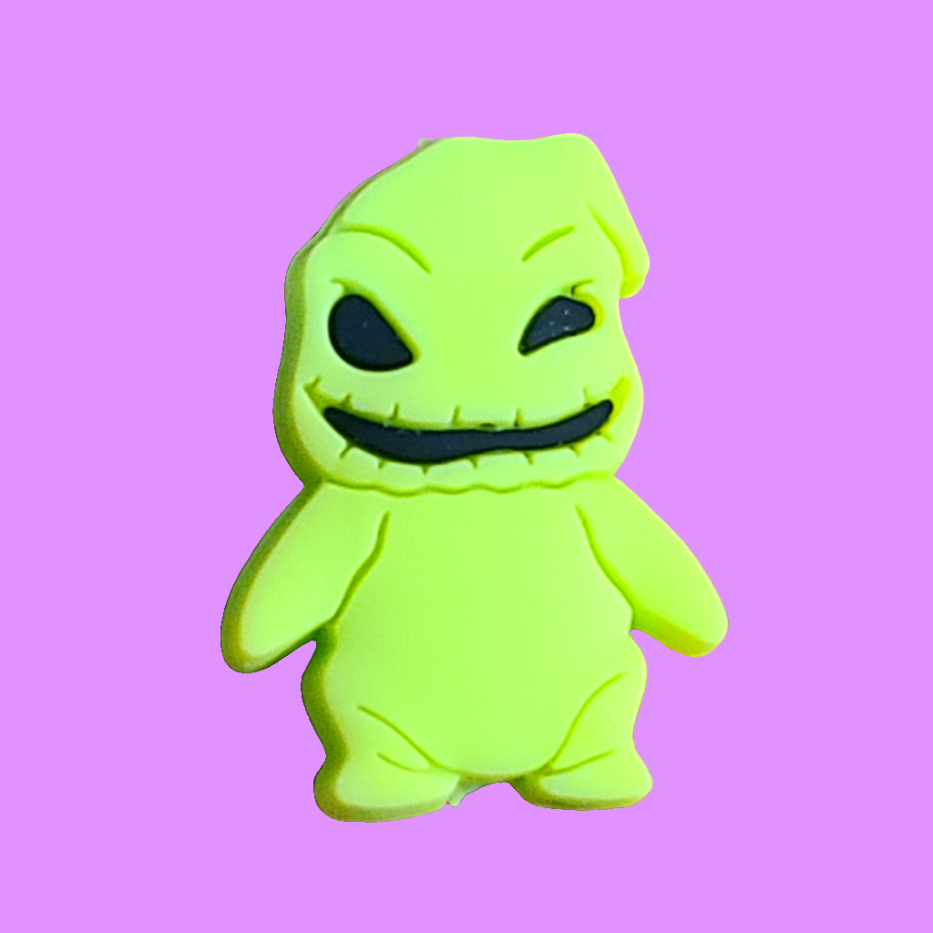 Green Oogie Boogie NBC Silicone Focal Bead