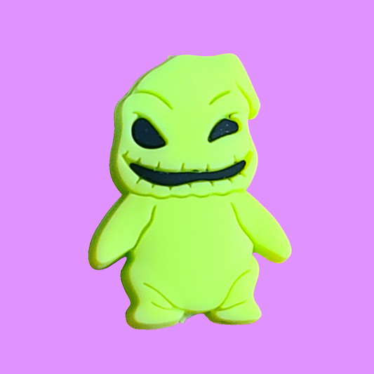 Green Oogie Boogie NBC Silicone Focal Bead