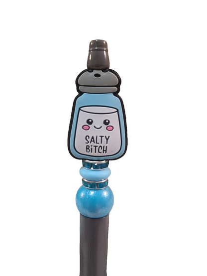 Salty Bitch Beaded Pen