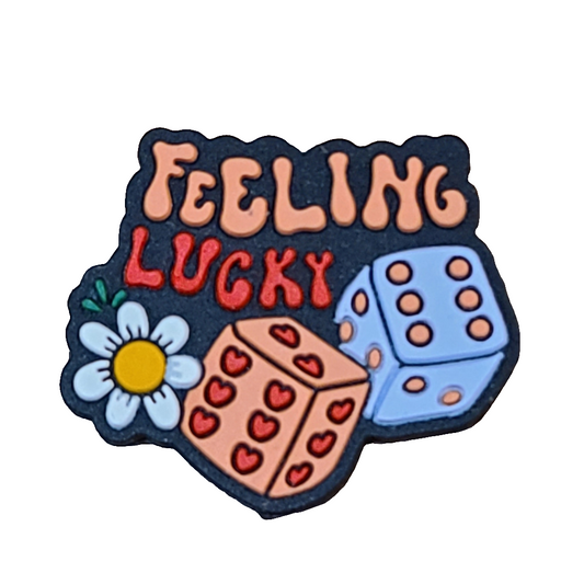 Feeling Lucky Dice Focal Bead