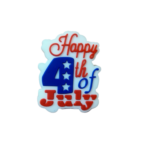 Happy 4th of July Focal Bead
