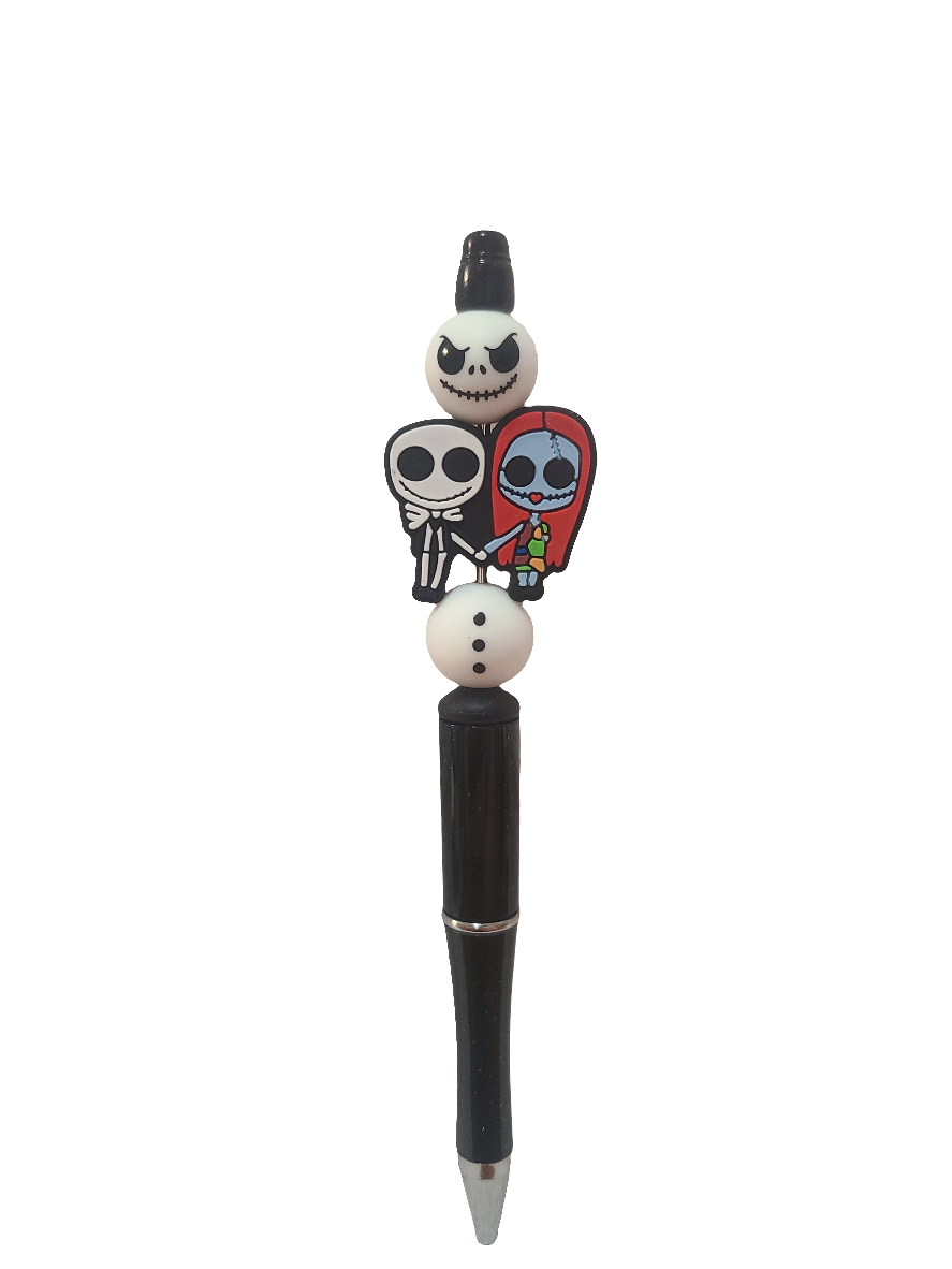 NBC Jack and Sally Beaded Pen