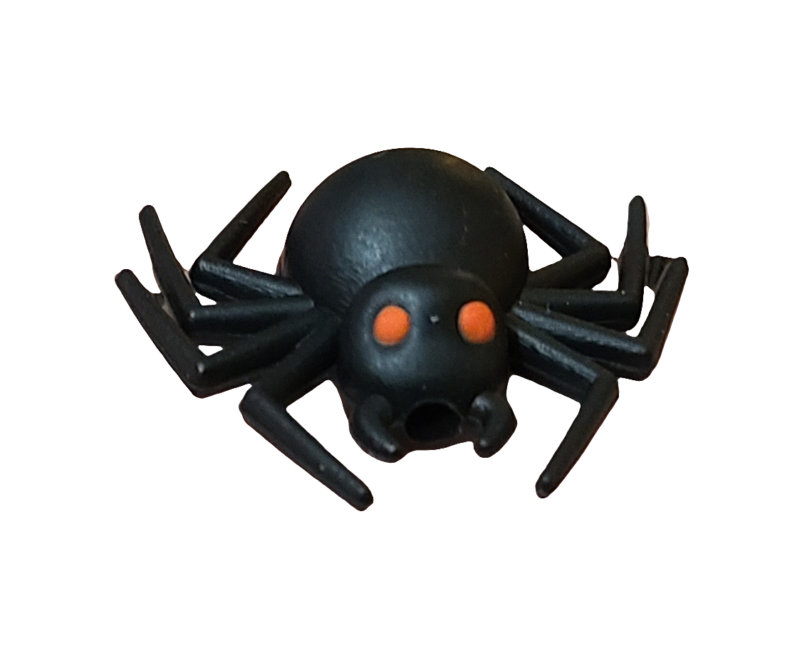 3D Spider Silicone Focal Bead