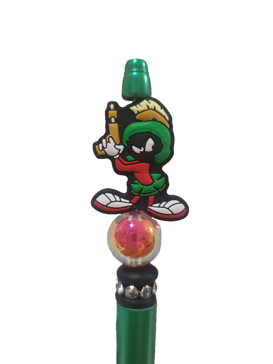 Marvin The Martian Beaded Pen