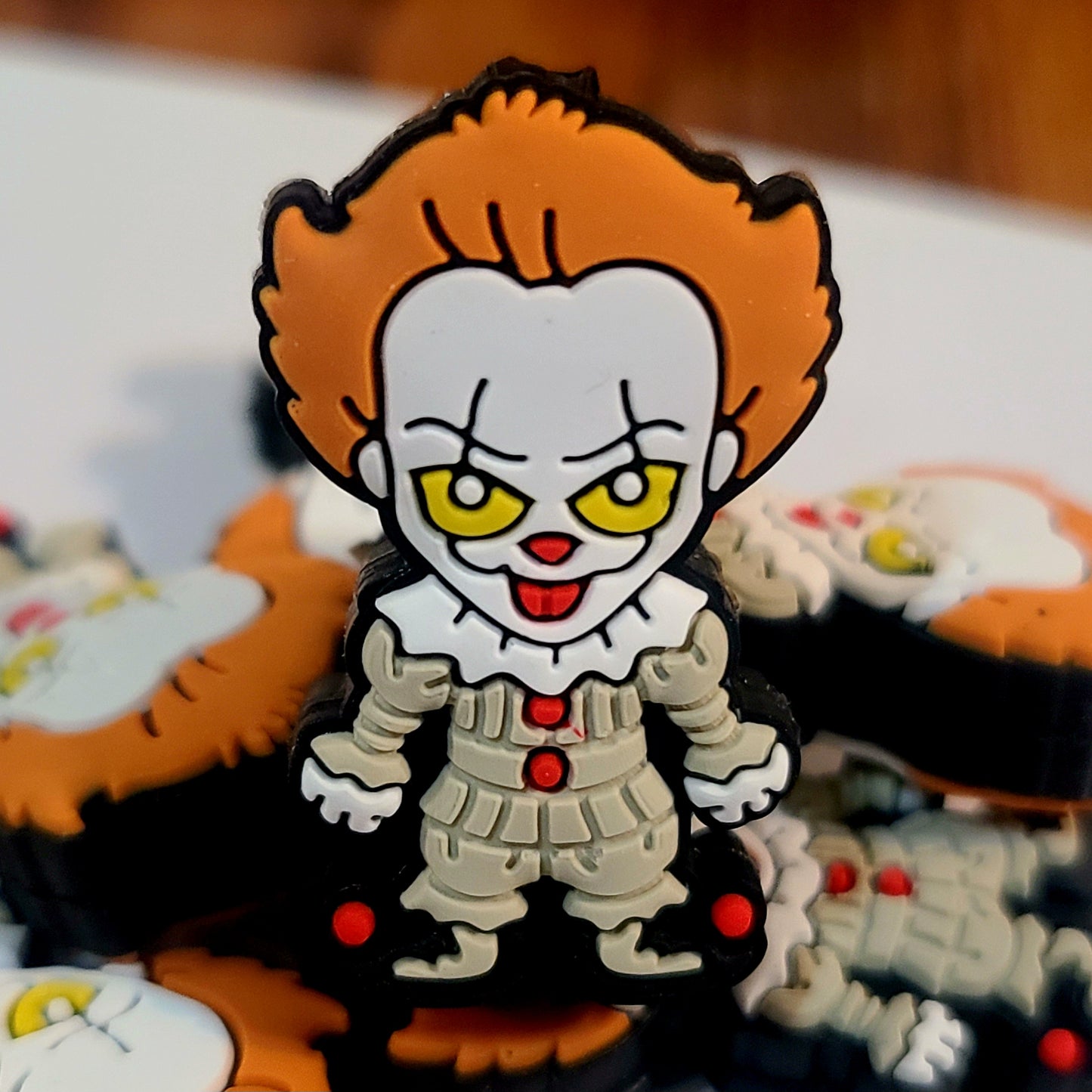 Pennywise Clown Silicone Focal Bead