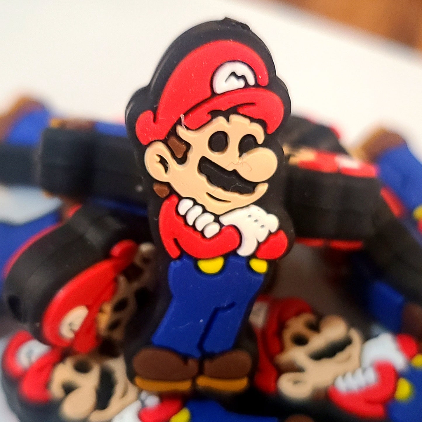 Mario Silicone Focal Bead